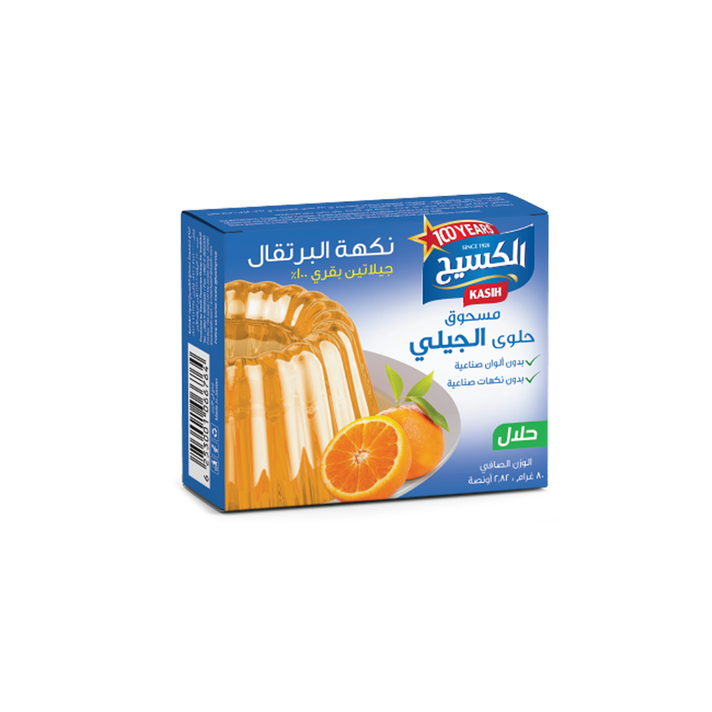 Kasih Orange Jelly (Gelatin)